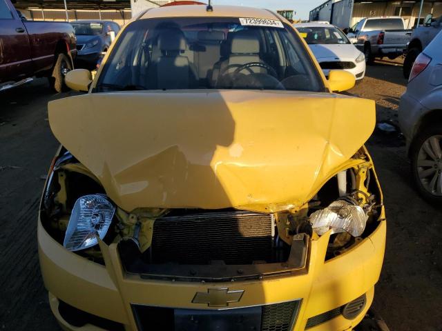 KL1TD66EX9B649482 - 2009 CHEVROLET AVEO LS YELLOW photo 5
