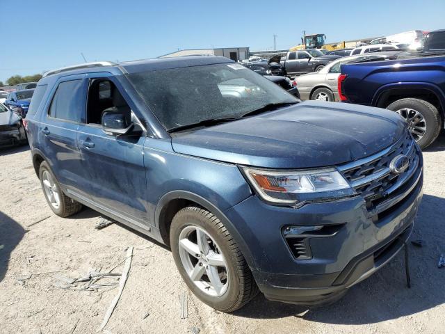 1FM5K7D86JGA35428 - 2018 FORD EXPLORER XLT BLUE photo 4