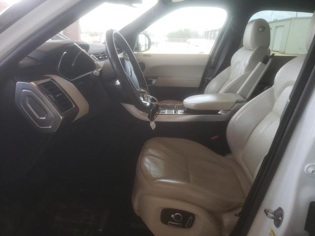 SALWR2PF3GA100483 - 2016 LAND ROVER RANGE ROVE HSE WHITE photo 7