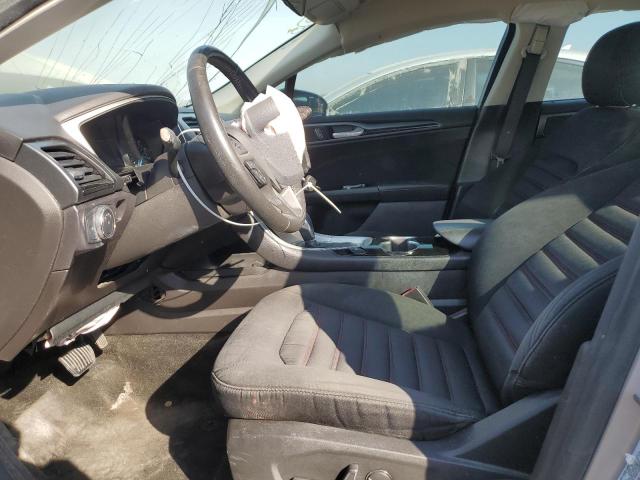 3FA6P0HDXGR334288 - 2016 FORD FUSION SE SILVER photo 7