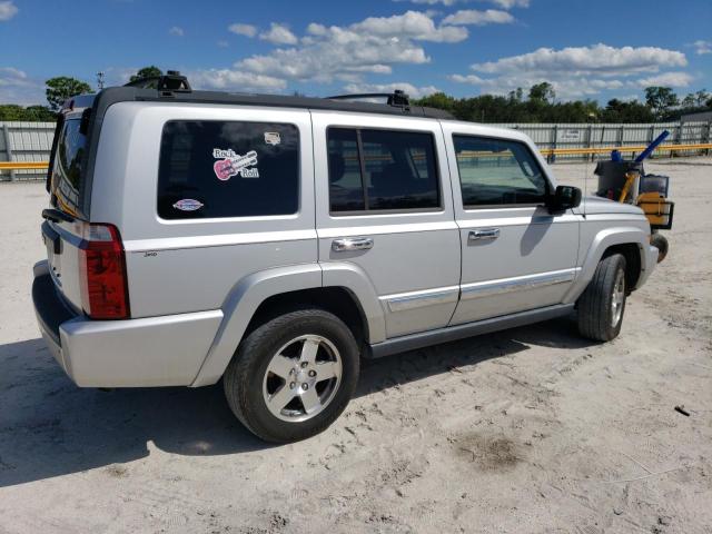 1J4RH4GK5AC140957 - 2010 JEEP COMMANDER SPORT SILVER photo 3