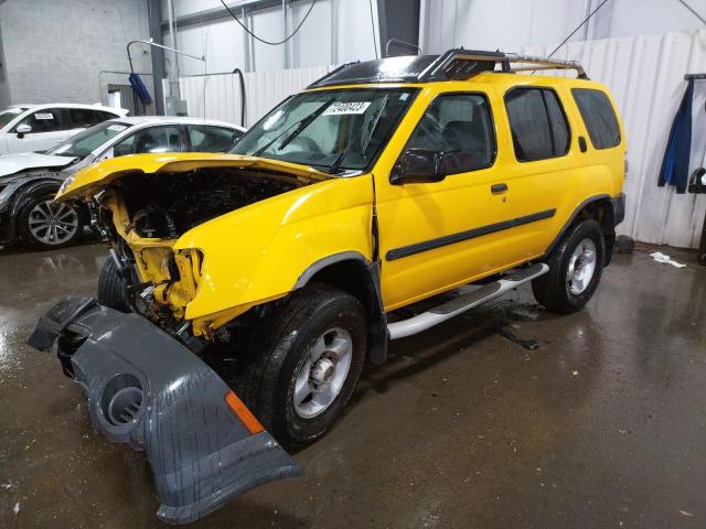 5N1ED28Y23C662712 - 2003 NISSAN XTERRA XE YELLOW photo 1