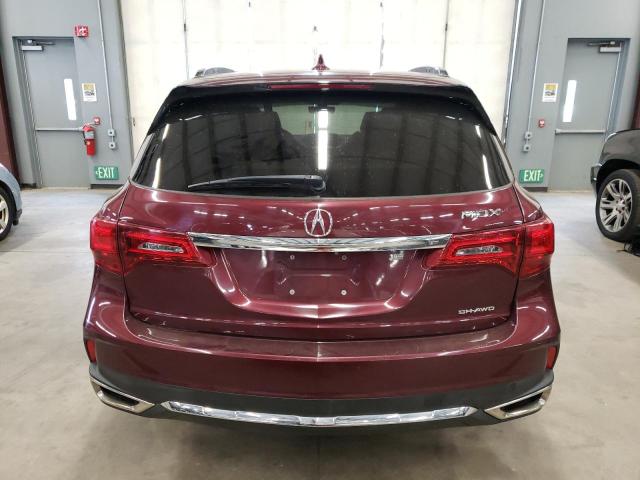 5J8YD4H56JL028949 - 2018 ACURA MDX TECHNOLOGY MAROON photo 6