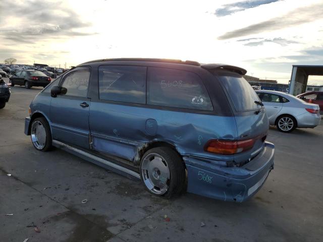 JT3AC14R0S1173593 - 1995 TOYOTA PREVIA LE BLUE photo 2