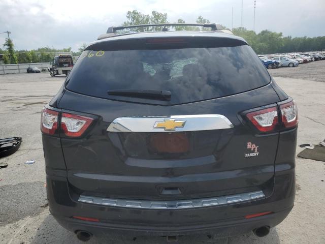 1GNKVJKD1EJ165015 - 2014 CHEVROLET TRAVERSE LTZ BLACK photo 6