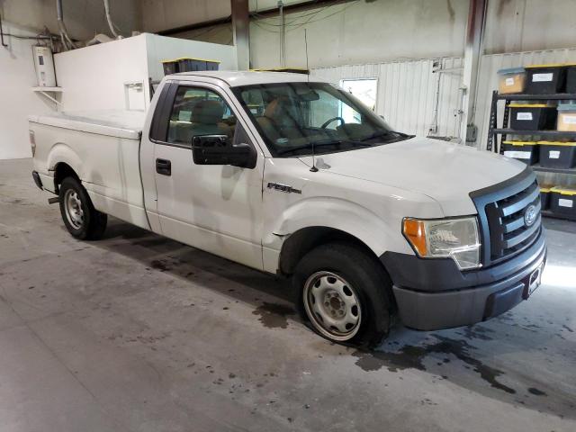 1FTMF1CWXAKA98403 - 2010 FORD F150 WHITE photo 4