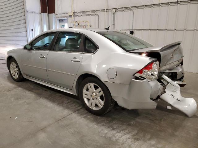 2G1WB5EKXB1149172 - 2011 CHEVROLET IMPALA LT SILVER photo 2