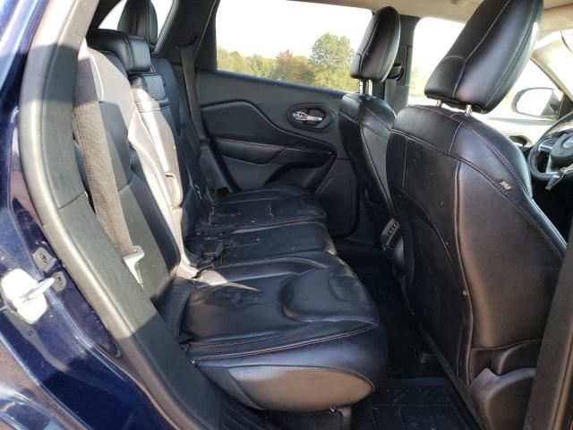 1C4PJMBB8EW161590 - 2014 JEEP CHEROKEE TRAILHAWK BLUE photo 11