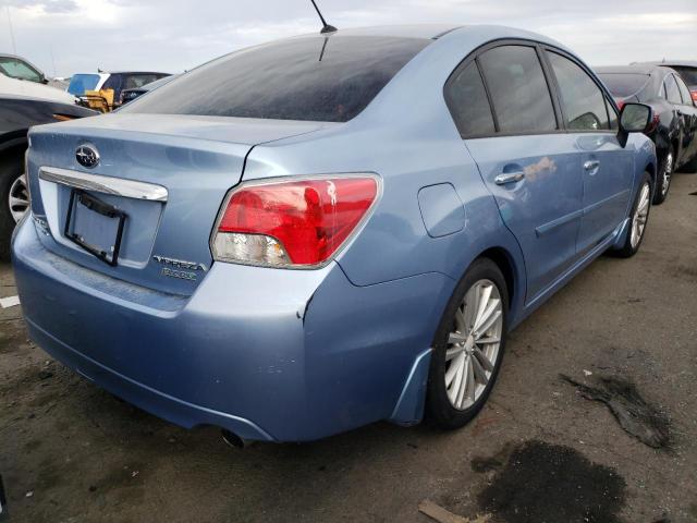 JF1GJAH63CH005277 - 2012 SUBARU IMPREZA LIMITED BLUE photo 3