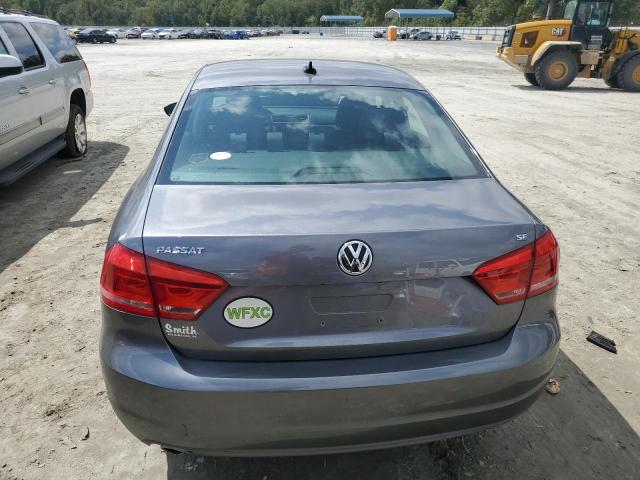 1VWBP7A32CC015640 - 2012 VOLKSWAGEN PASSAT SE SILVER photo 6