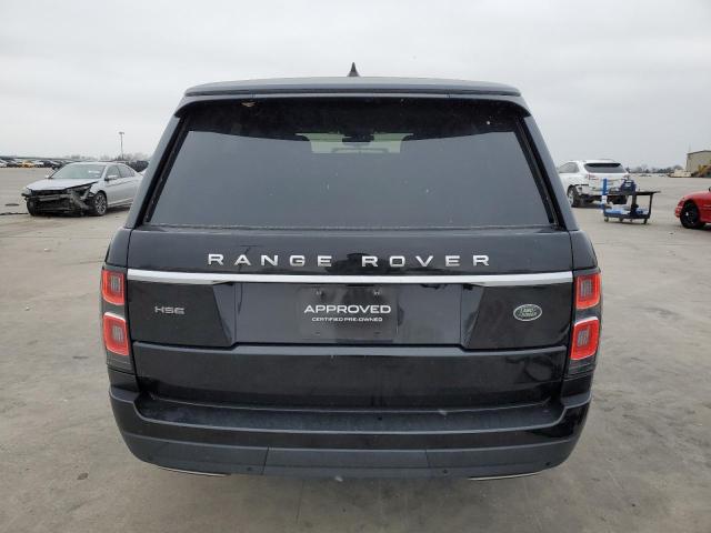 SALGS2SV3KA561134 - 2019 LAND ROVER RANGE ROVE HSE BLACK photo 6