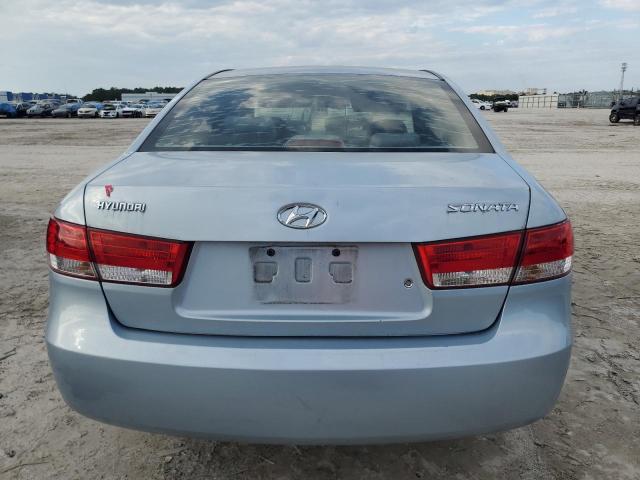 5NPET46C97H222314 - 2007 HYUNDAI SONATA GLS BLUE photo 6