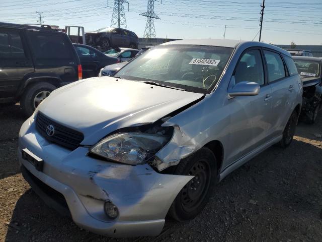 2T1KR32E05C451242 - 2005 TOYOTA COROLLA MA XR SILVER photo 2