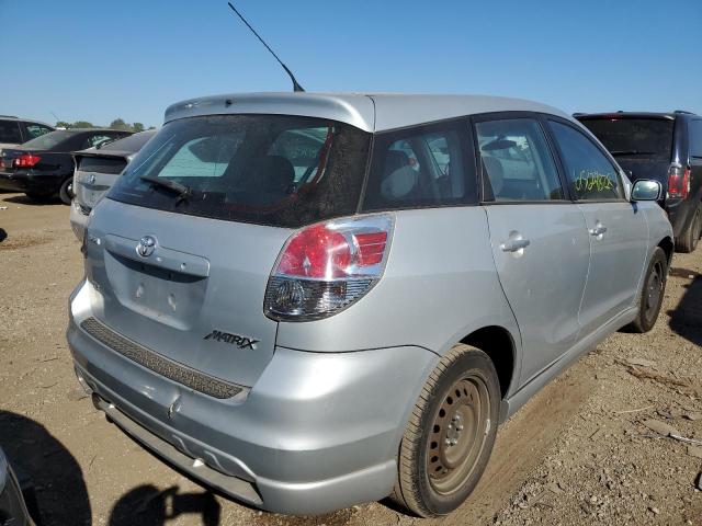 2T1KR32E05C451242 - 2005 TOYOTA COROLLA MA XR SILVER photo 4