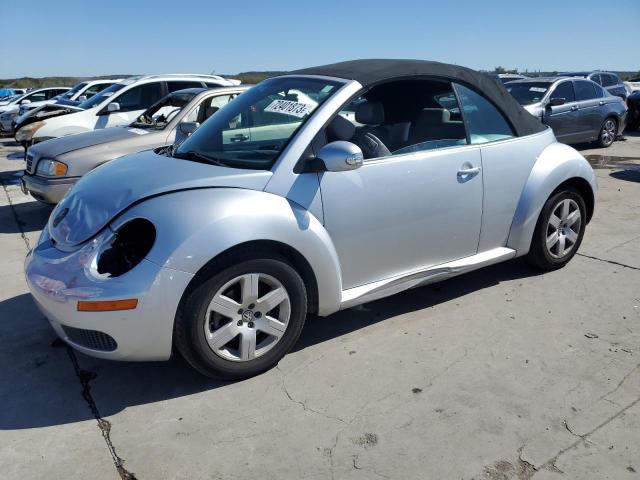 3VWRF31YX7M421384 - 2007 VOLKSWAGEN NEW BEETLE CONVERTIBLE OPTION PACKAGE 1 SILVER photo 1