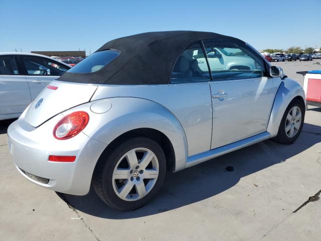 3VWRF31YX7M421384 - 2007 VOLKSWAGEN NEW BEETLE CONVERTIBLE OPTION PACKAGE 1 SILVER photo 3