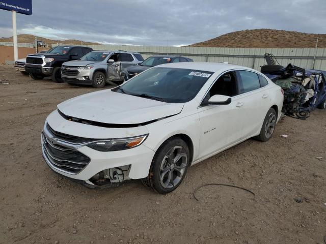 1G1ZD5ST2LF101325 - 2020 CHEVROLET MALIBU LT WHITE photo 1