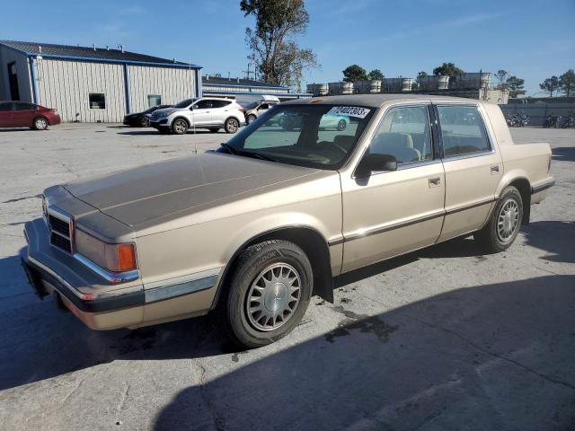 1B3XC46R0PD203512 - 1993 DODGE DYNASTY TAN photo 1