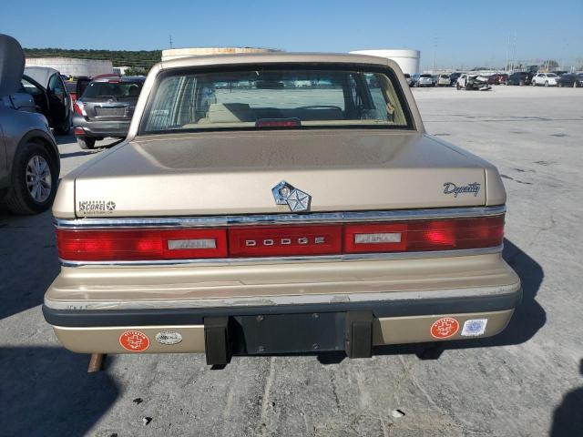 1B3XC46R0PD203512 - 1993 DODGE DYNASTY TAN photo 6