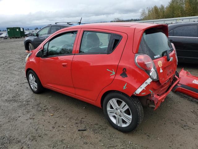 KL8CD6S91EC515085 - 2014 CHEVROLET SPARK 1LT RED photo 2