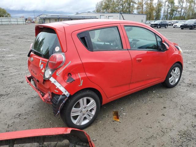 KL8CD6S91EC515085 - 2014 CHEVROLET SPARK 1LT RED photo 3