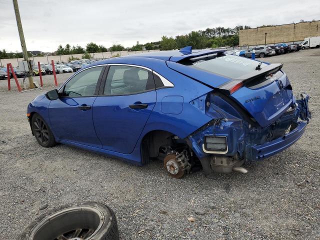 SHHFK7H87LU416347 - 2020 HONDA CIVIC EXL 蓝色 照片 2