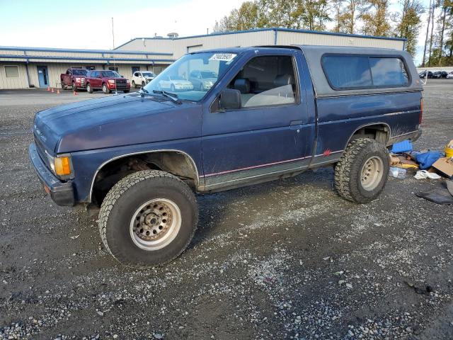 1N6ND11Y8JC317431 - 1988 NISSAN D21 SHORT BED BLUE photo 1