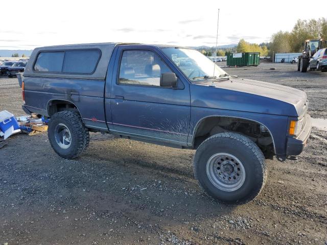 1N6ND11Y8JC317431 - 1988 NISSAN D21 SHORT BED BLUE photo 4