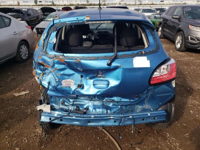 ML32AUHJ4NH008950 - 2022 MITSUBISHI MIRAGE ES BLUE photo 6