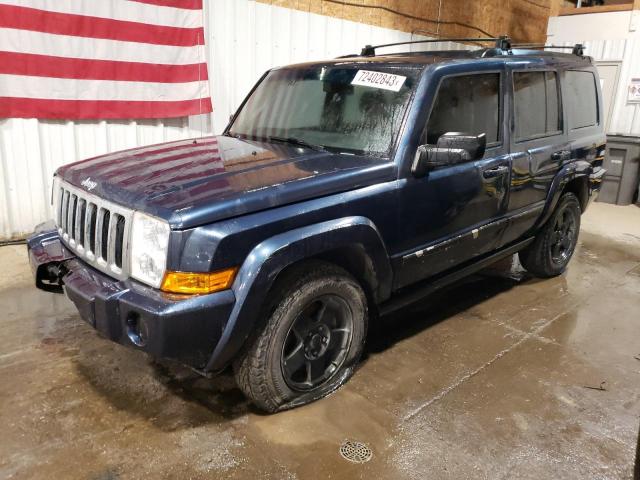 1J4RG4GK4AC125675 - 2010 JEEP COMMANDER SPORT BLUE photo 1