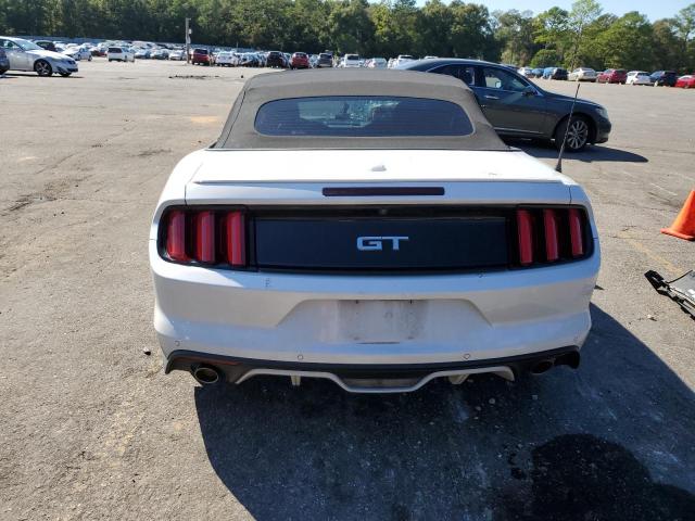 1FATP8FF2H5309234 - 2017 FORD MUSTANG GT WHITE photo 6