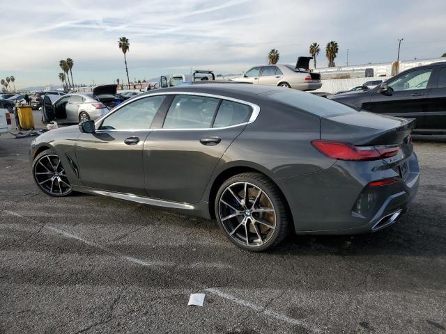 WBAGV8C05MCG08322 - 2021 BMW M850XI GRAY photo 2