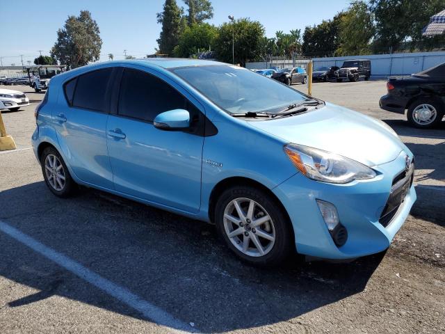 JTDKDTB33F1091905 - 2015 TOYOTA PRIUS C BLUE photo 4