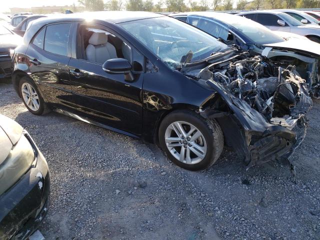 JTNK4RBE6K3053258 - 2019 TOYOTA COROLLA SE BLACK photo 4