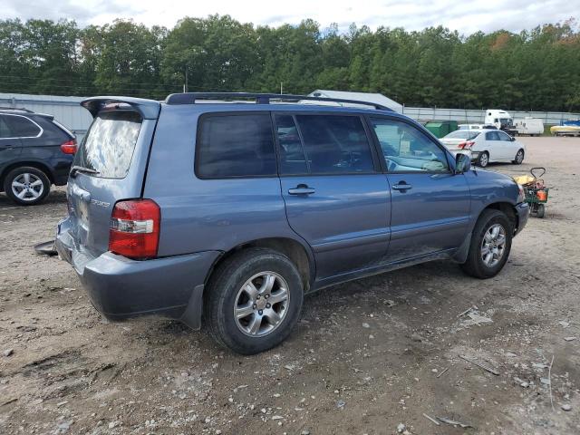 JTEGP21A870145502 - 2007 TOYOTA HIGHLANDER SPORT BLUE photo 3