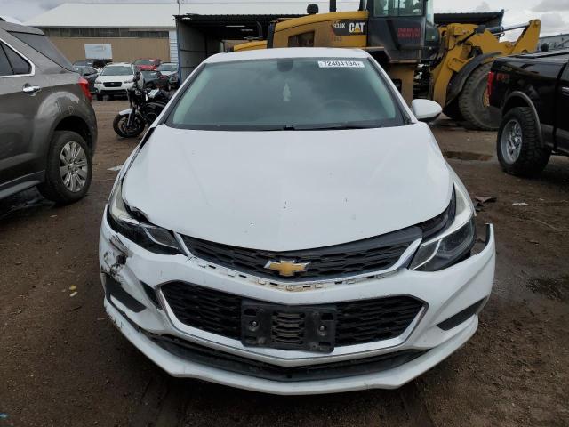 1G1BE5SM4J7231203 - 2018 CHEVROLET CRUZE LT WHITE photo 5