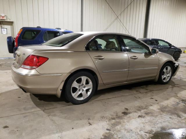 JH4KB163X5C800643 - 2005 ACURA RL GOLD photo 3