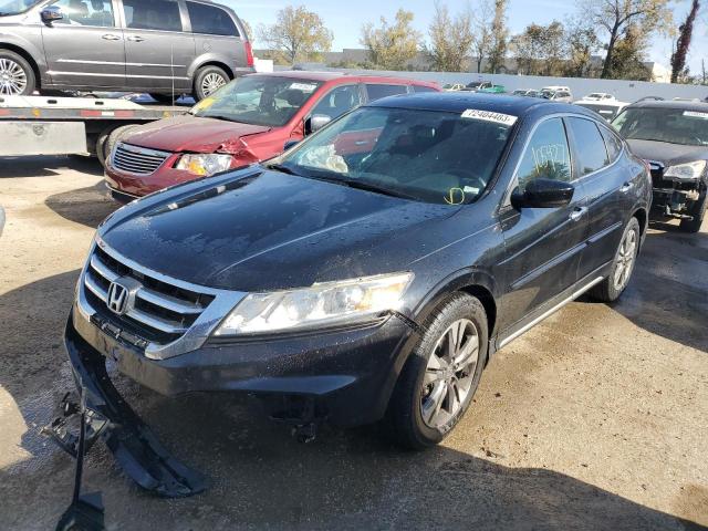 5J6TF2H55EL002527 - 2014 HONDA CROSSTOUR EXL BLACK photo 1