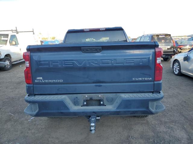 1GCPDBEK5NZ599392 - 2022 CHEVROLET SILVERADO K1500 CUSTOM BLUE photo 6