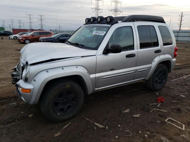 1J4GL38K33W538250 - 2003 JEEP LIBERTY RENEGADE SILVER photo 1