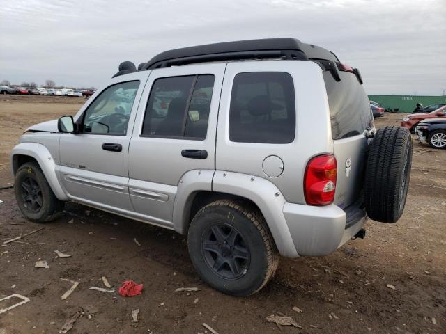 1J4GL38K33W538250 - 2003 JEEP LIBERTY RENEGADE SILVER photo 2