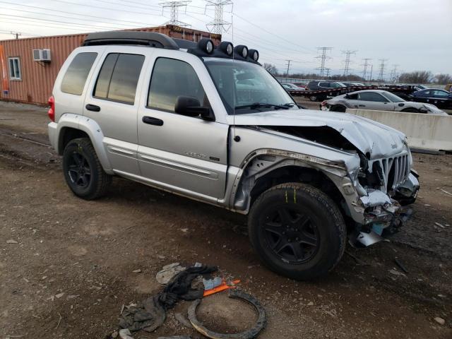 1J4GL38K33W538250 - 2003 JEEP LIBERTY RENEGADE SILVER photo 4