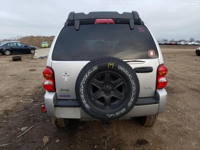 1J4GL38K33W538250 - 2003 JEEP LIBERTY RENEGADE SILVER photo 6