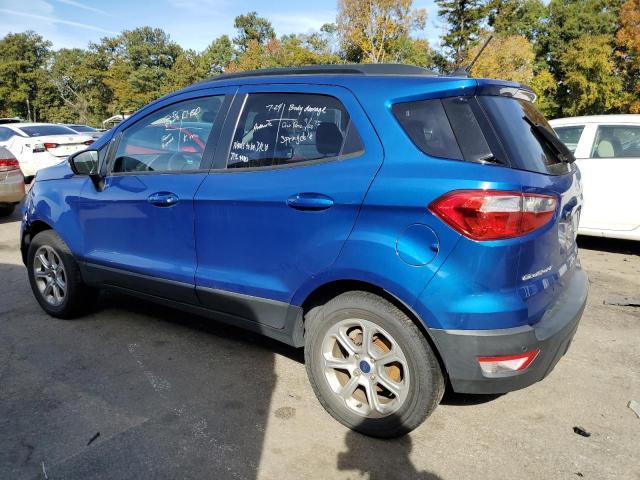 MAJ3S2GEXKC305419 - 2019 FORD ECOSPORT SE BLUE photo 2