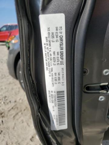 1C3CDFBA8DD335942 - 2013 DODGE DART SXT GRAY photo 12