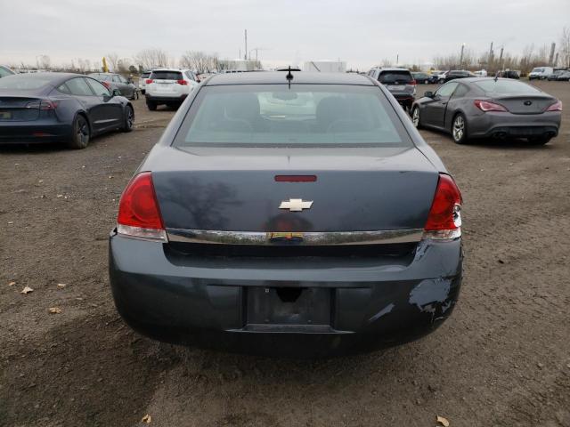 2G1WB5EK1A1234707 - 2010 CHEVROLET IMPALA LT CHARCOAL photo 6