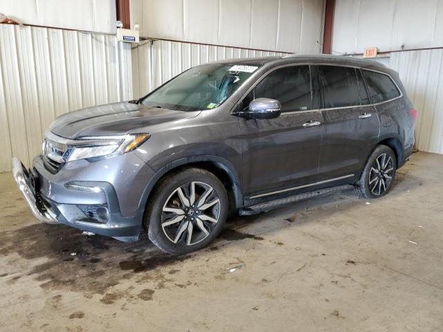 5FNYF6H96KB053264 - 2019 HONDA PILOT TOURING GRAY photo 1