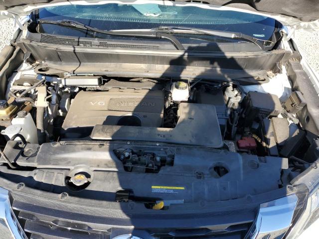 5N1DR2MN7KC621693 - 2019 NISSAN PATHFINDER S WHITE photo 11