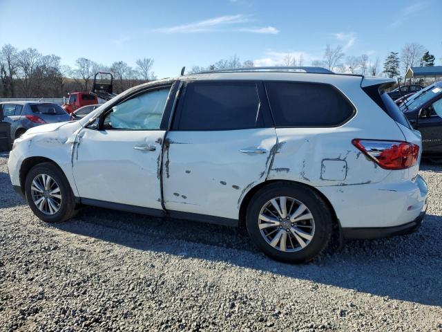 5N1DR2MN7KC621693 - 2019 NISSAN PATHFINDER S WHITE photo 2