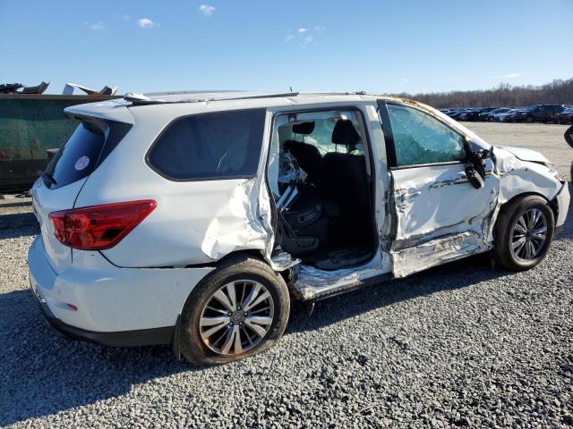 5N1DR2MN7KC621693 - 2019 NISSAN PATHFINDER S WHITE photo 3